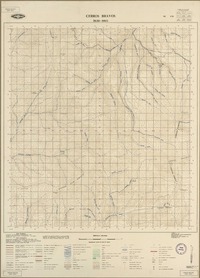Cerros Bravos 2630 - 6915 [material cartográfico] : Instituto Geográfico Militar de Chile.