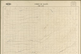 Cerros de Macón 2300 - 6745 [material cartográfico] : Instituto Geográfico Militar de Chile.