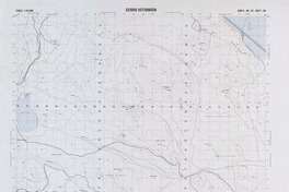 Cerro Vetarrón (20°30' - 69°45') [material cartográfico] : Instituto Geográfico Militar de Chile.