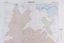 Cerro Miscanti 23°30' - 67°30' [material cartográfico] : Instituto Geográfico Militar de Chile.