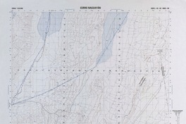 Cerro Naguayán 23°00' - 70°00' [material cartográfico] : Instituto Geográfico Militar de Chile.