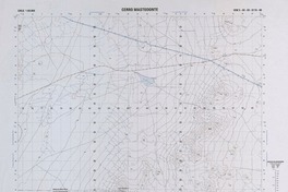 Cerro Mastodonte 23°30' - 69°00' [material cartográfico] : Instituto Geográfico Militar de Chile.
