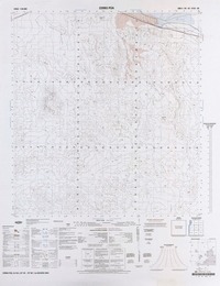 Cerro Púa 23°'45' - 70°00' [material cartográfico] : Instituto Geográfico Militar de Chile.