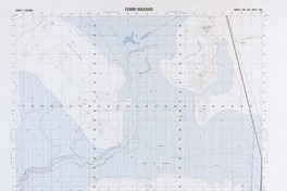 Cerro Soledad 21°15' - 69°30' [material cartográfico] : Instituto Geográfico Militar de Chile.