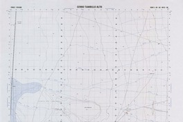 Cerro Tambillo Alto 21°15' - 69°15' [material cartográfico] : Instituto Geográfico Militar de Chile.