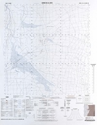 Cerro de la Joya 21°45' - 69°15' [material cartográfico] : Instituto Geográfico Militar de Chile.