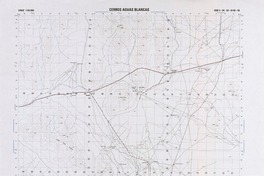 Cerros Aguas Blancas 24°00' - 69°45' [material cartográfico] : Instituto Geográfico Militar de Chile.