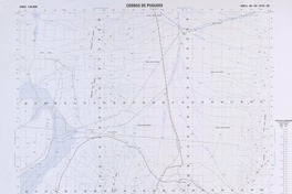 Cerros de Puquios 24°00' - 68°30' [material cartográfico] : Instituto Geográfico Militar de Chile.