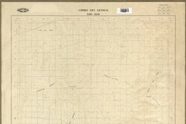 Cerro del Quimal 2300 - 6830 [material cartográfico] : Instituto Geográfico Militar de Chile.