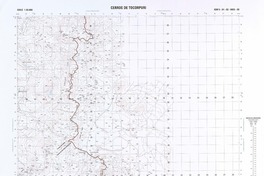 Cerros de Tocorpuri  [material cartográfico] Instituto Geográfico Militar.