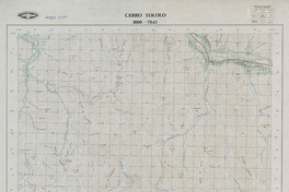 Cerro Tololo 3000 - 7045 [material cartográfico] : Instituto Geográfico Militar de Chile.