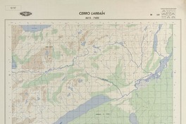 Cerro Larraín 4615 - 7400 [material cartográfico] : Instituto Geográfico Militar de Chile.