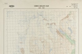 Cerro Mellizo Sur 4830 - 7300 [material cartográfico] : Instituto Geográfico Militar de Chile.
