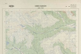 Cerro Hudson 4600 - 7240 [material cartográfico] : Instituto Geográfico Militar de Chile.
