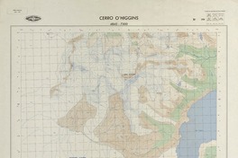Cerro O'Higgins 4845 - 7300 [material cartográfico] : Instituto Geográfico Militar de Chile.