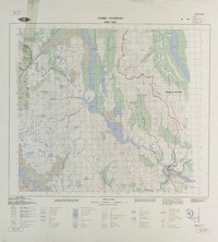 Cerro Pamposo 4800 - 7215 [material cartográfico] : Instituto Geográfico Militar de Chile.