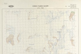 Cerro Pared Norte 4715 - 7320 [material cartográfico] : Instituto Geográfico Militar de Chile.