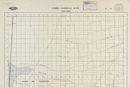 Cerro Tambillo Alto 2115 - 6915 [material cartográfico] : Instituto Geográfico Militar de Chile.
