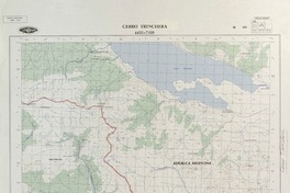 Cerro Trinchera 4455 - 7120 [material cartográfico] : Instituto Geográfico Militar de Chile.