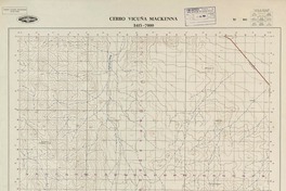 Cerro Vicuña Mackenna 2415 - 7000 [material cartográfico] : Instituto Geográfico Militar de Chile.
