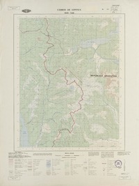 Cerros de Lipinza 3945 - 7130 [material cartográfico] : Instituto Geográfico Militar de Chile.