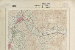 La Calera 3245 - 7100 [material cartográfico] : Instituto Geográfico Militar de Chile.