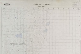 Cerros de San Pedro 2245 - 6645 [material cartográfico] : Instituto Geográfico Militar de Chile.