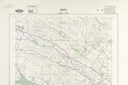 Pinto 363730 - 715230 [material cartográfico] : Instituto Geográfico Militar de Chile.