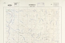 Potrerillo 300000 - 705230 [material cartográfico] : Instituto Geográfico Militar de Chile.