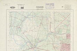 Pudahuel 332230 - 704500 [material cartográfico] : Instituto Geográfico Militar de Chile.