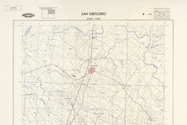 San Gregorio 361500 - 714500 [material cartográfico] : Instituto Geográfico Militar de Chile.
