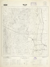 María Elena 2200 - 6930 [material cartográfico] : Instituto Geográfico Militar de Chile.