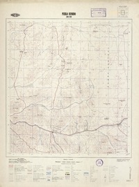 Pueblo Hundido 2600 - 7000 [material cartográfico] : Instituto Geográfico Militar de Chile.