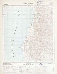 Puerto Flamenco 2630 - 7030 [material cartográfico] : Instituto Geográfico Militar de Chile.
