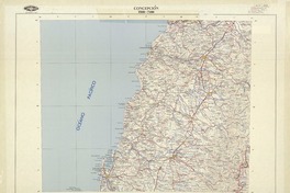 Concepción 3500 - 7100 [material cartográfico] : Instituto Geográfico Militar de Chile.
