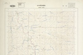 La Aguada 313000 - 710730 [material cartográfico] : Instituto Geográfico Militar de Chile.