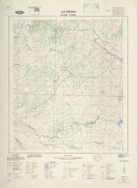 Las Dichas 331500 - 713000 [material cartográfico] : Instituto Geográfico Militar de Chile.