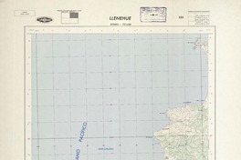 Llenehue 393000 - 731500 [material cartográfico] : Instituto Geográfico Militar de Chile.