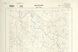 Mallocavén 360730 - 720000 [material cartográfico] : Instituto Geográfico Militar de Chile.