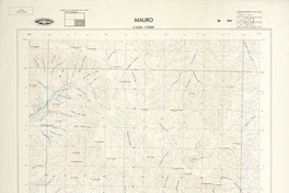 Mauro 315230 - 710000 [material cartográfico] : Instituto Geográfico Militar de Chile.