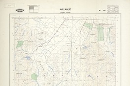 Millahue 343000 - 710730 [material cartográfico] : Instituto Geográfico Militar de Chile.