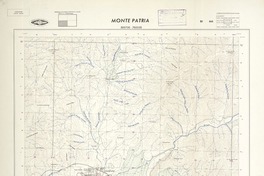 Monte Patria 303730 - 705230 [material cartográfico] : Instituto Geográfico Militar de Chile.