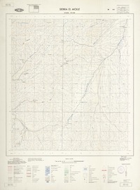 Sierra el Molle 274500 - 701500 [material cartográfico] : Instituto Geográfico Militar de Chile.