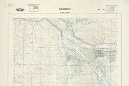 Tahuinco 314500 - 710000 [material cartográfico] : Instituto Geográfico Militar de Chile.