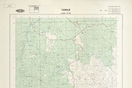 Tapihue 354500 - 721500 [material cartográfico] : Instituto Geográfico Militar de Chile.