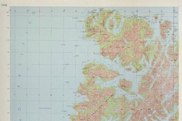 Isla Guarello 5000 - 7500 [material cartográfico] : Instituto Geográfico Militar de Chile.