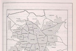 Localización de poblaciones de mejoramiento de barrios encuestados en el Gran Santiago, 1994  [material cartográfico]