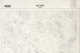 Aguas Blancas 2400 - 6930 [material cartográfico] : Instituto Geográfico Militar de Chile.