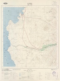 Caldera 2700 - 7030 [material cartográfico] : Instituto Geográfico Militar de Chile.