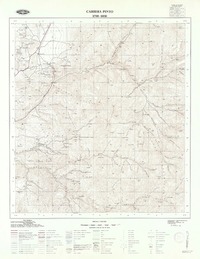 Carrera Pinto 2700 - 6930 [material cartográfico] : Instituto Geográfico Militar de Chile.